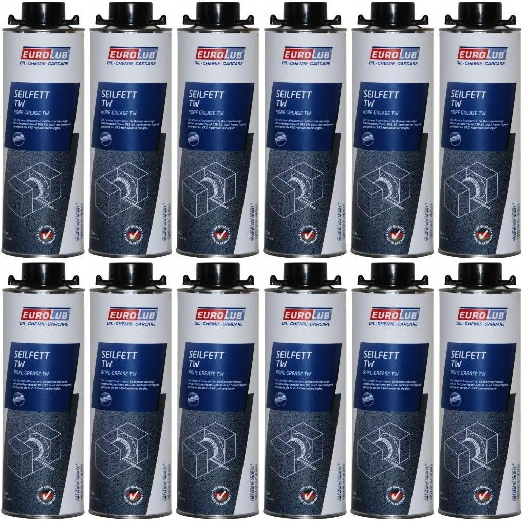 EUROLUB Hohlraum-Versiegler (Seilfett TW) 12x 1l = 12 Liter