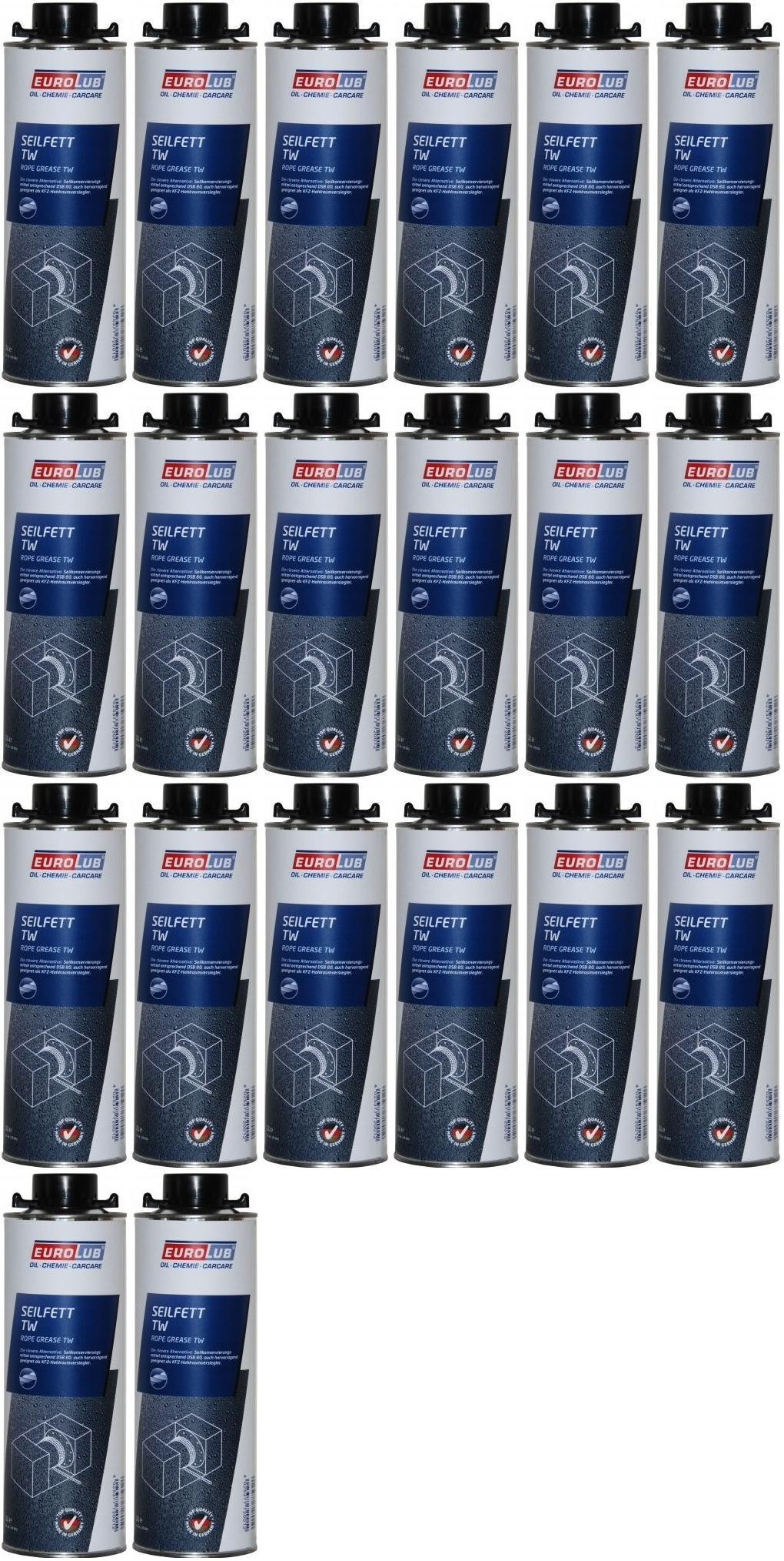 EUROLUB Hohlraum-Versiegler (Seilfett TW) 20x 1l = 20 Liter