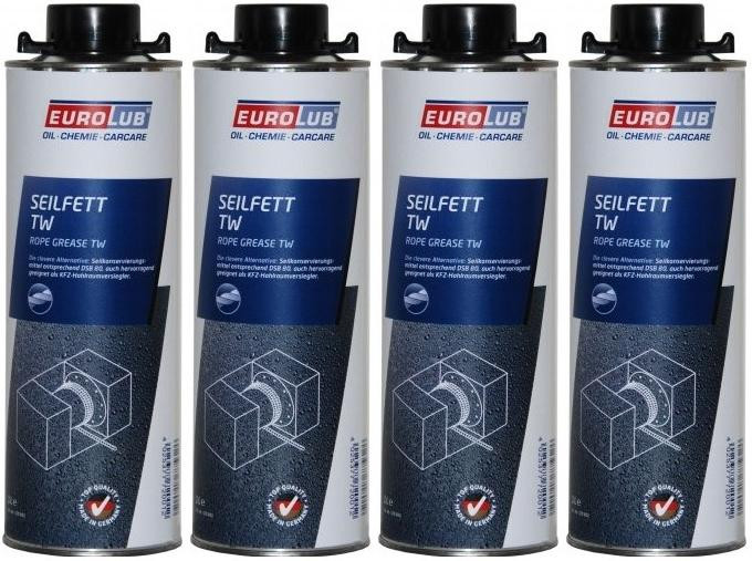 EUROLUB Hohlraum-Versiegler (Seilfett TW) 4x 1l = 4 Liter