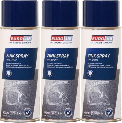 Eurolub Zink Spray 3x 400 Milliliter