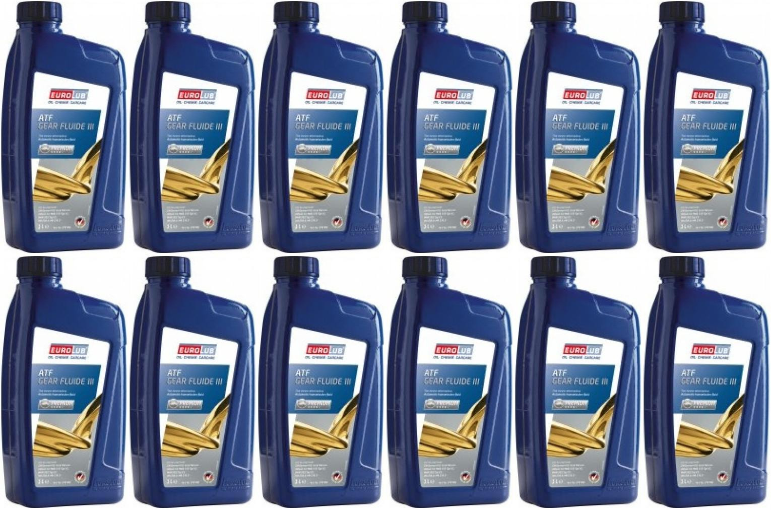EUROLUB Gear Fluide III 12x 1l = 12 Liter