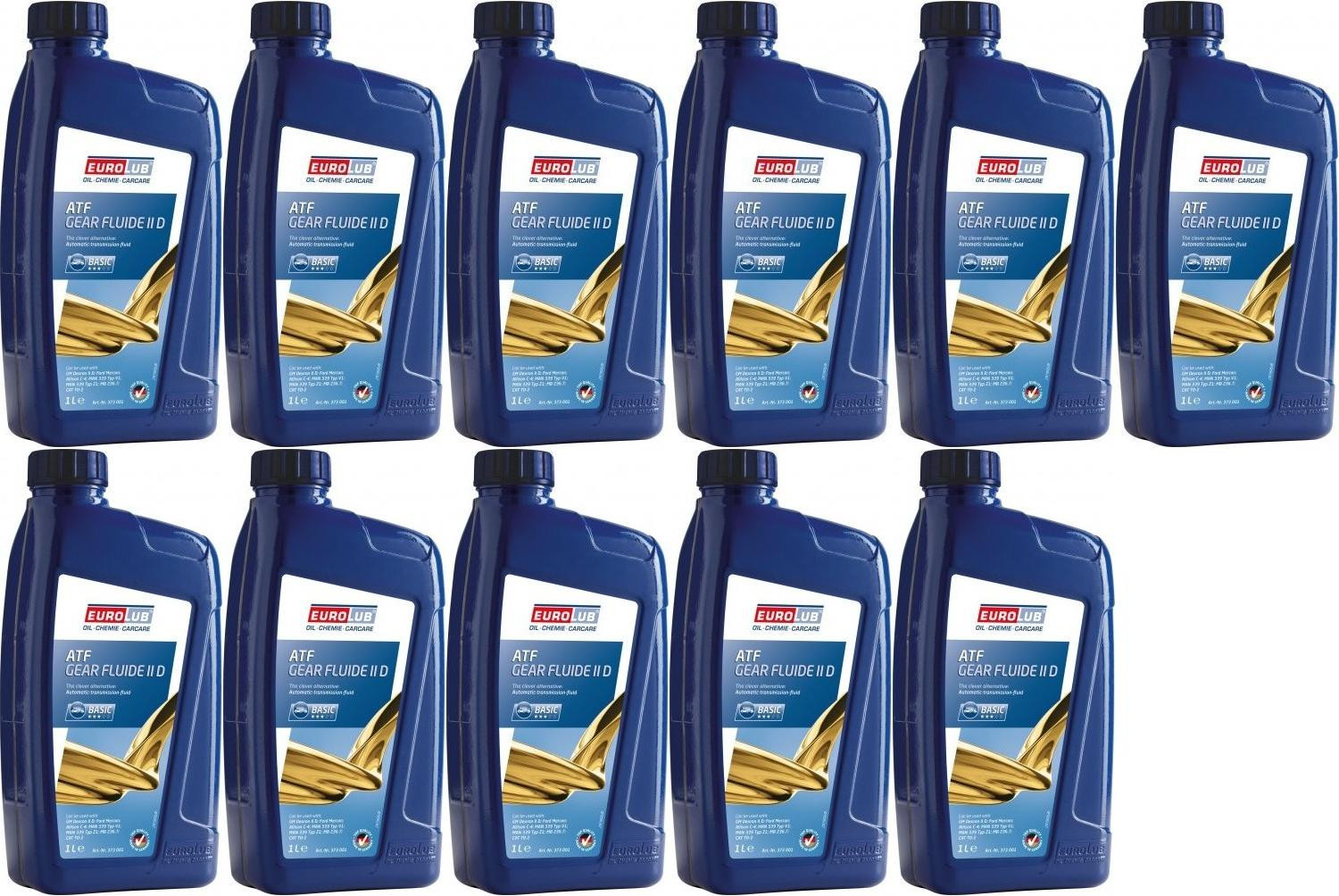 EUROLUB Gear Fluide II D 11x 1l = 11 Liter