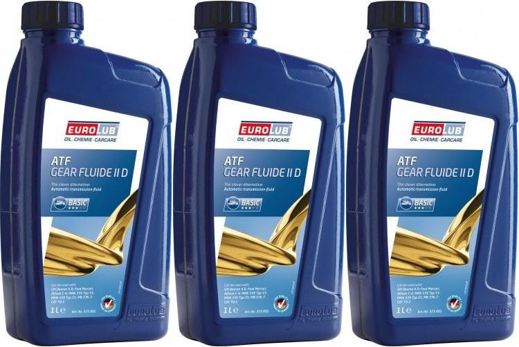 EUROLUB Gear Fluide II D 3x 1l = 3 Liter