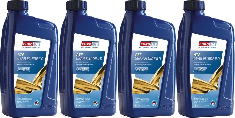 EUROLUB Gear Fluide II D 4x 1l = 4 Liter