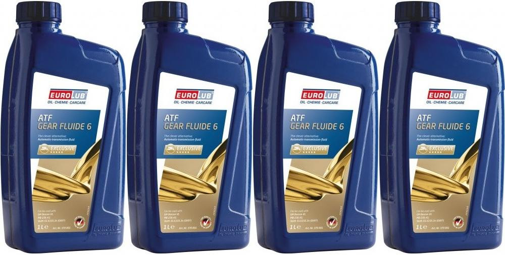 EUROLUB Gear Fluide 6 4x 1l = 4 Liter
