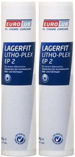 Eurolub Lagerfit Litho-Plex EP 2 2x 400 Gramm