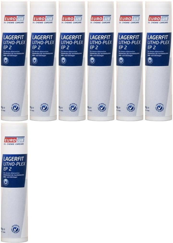 Eurolub Lagerfit Litho-Plex EP 2 7x 400 Gramm