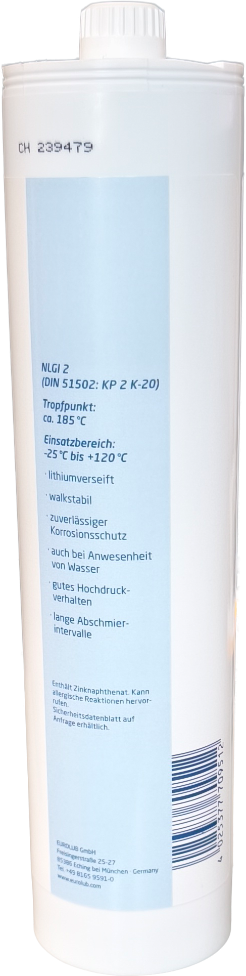 Eurolub LAGERFIT EP 2 LA 500g