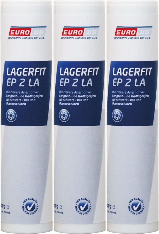 Eurolub LAGERFIT EP 2 LA 3x 400 Gramm