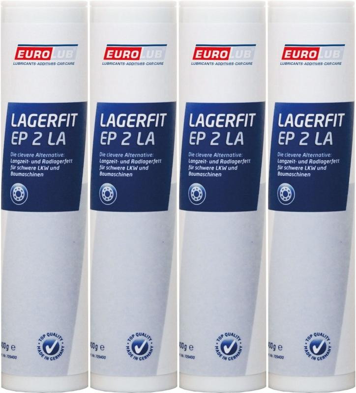 Eurolub LAGERFIT EP 2 LA 4x 400 Gramm