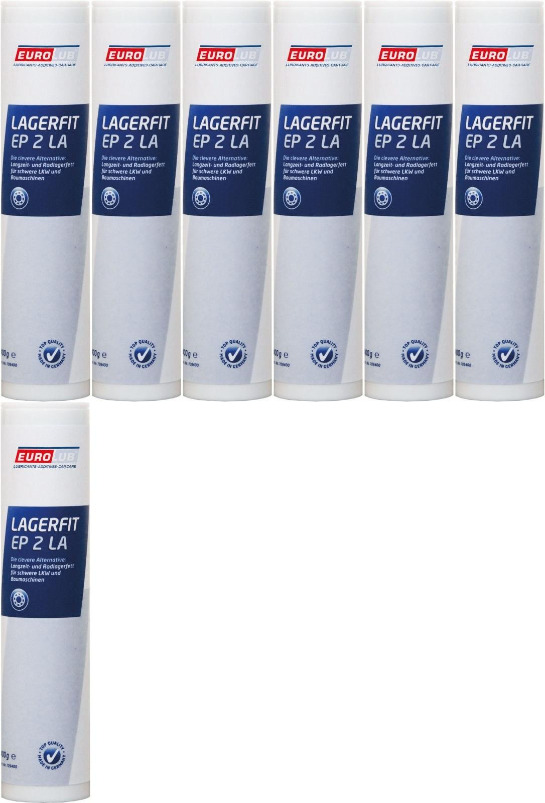 Eurolub LAGERFIT EP 2 LA 7x 400 Gramm