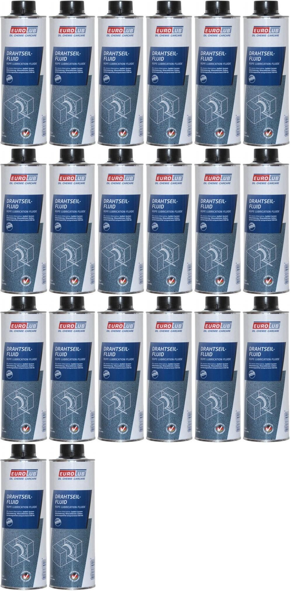 EUROLUB Drahtseil-Fluid 20x 1l = 20 Liter