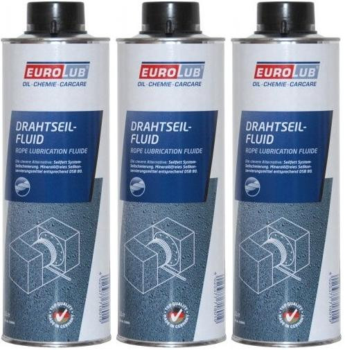 EUROLUB Drahtseil-Fluid 3x 1l = 3 Liter