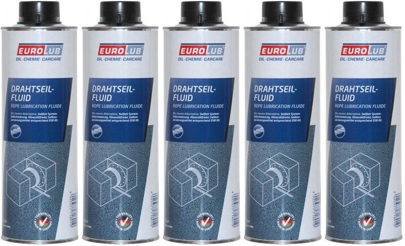 EUROLUB Drahtseil-Fluid 5x 1l = 5 Liter