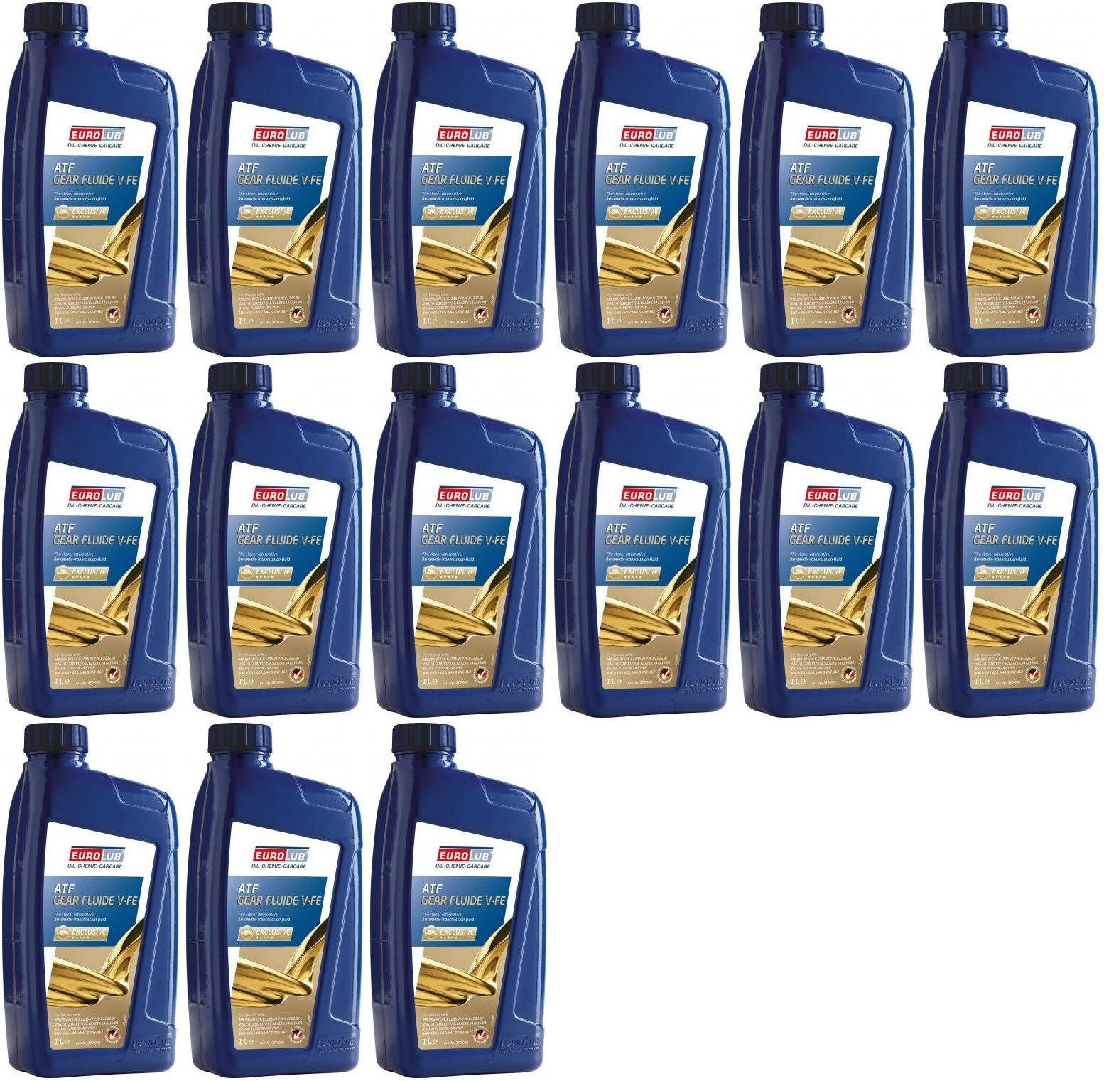 EUROLUB Getriebeöl GEAR FLUIDE V-FE 15x 1l = 15 Liter