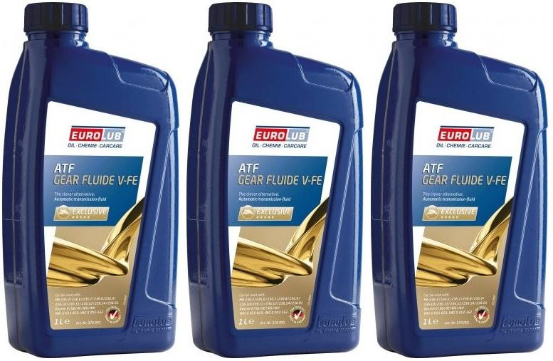 EUROLUB Getriebeöl GEAR FLUIDE V-FE 3x 1l = 3 Liter