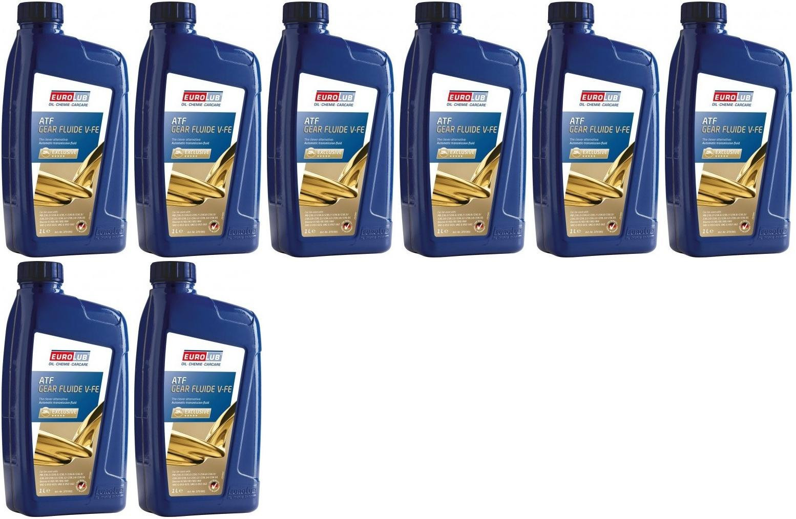 EUROLUB Getriebeöl GEAR FLUIDE V-FE 8x 1l = 8 Liter