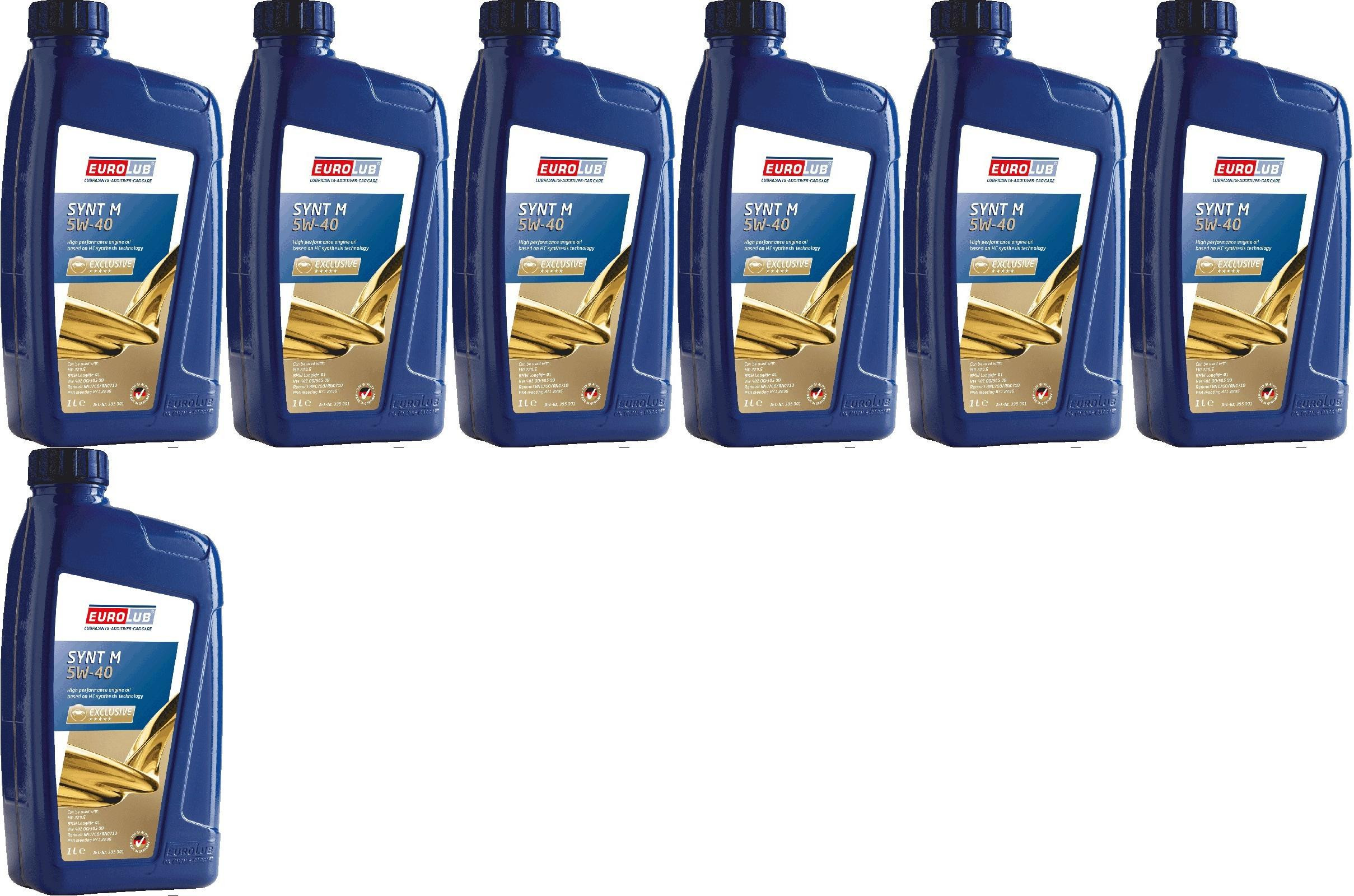 EUROLUB SYNT M 5W/40 7x 1l = 7 Liter