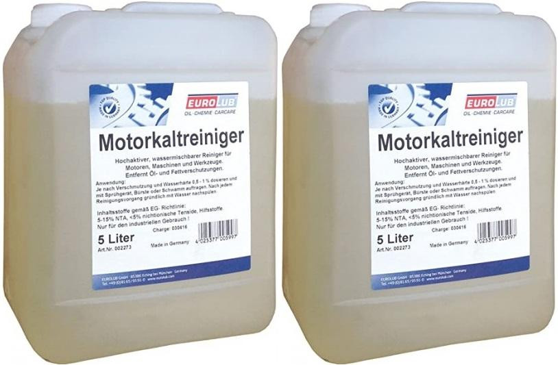 Eurolub Motorkaltreiniger 2x 5 = 10 Liter