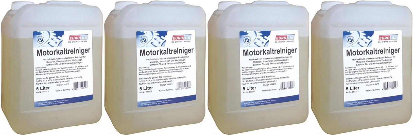 Eurolub Motorkaltreiniger 4x 5 = 20 Liter