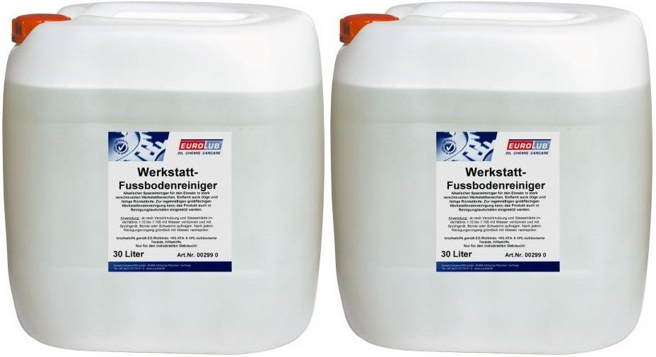 Eurolub Werkstatt Fußbodenreiniger 2x 5 = 10 Liter