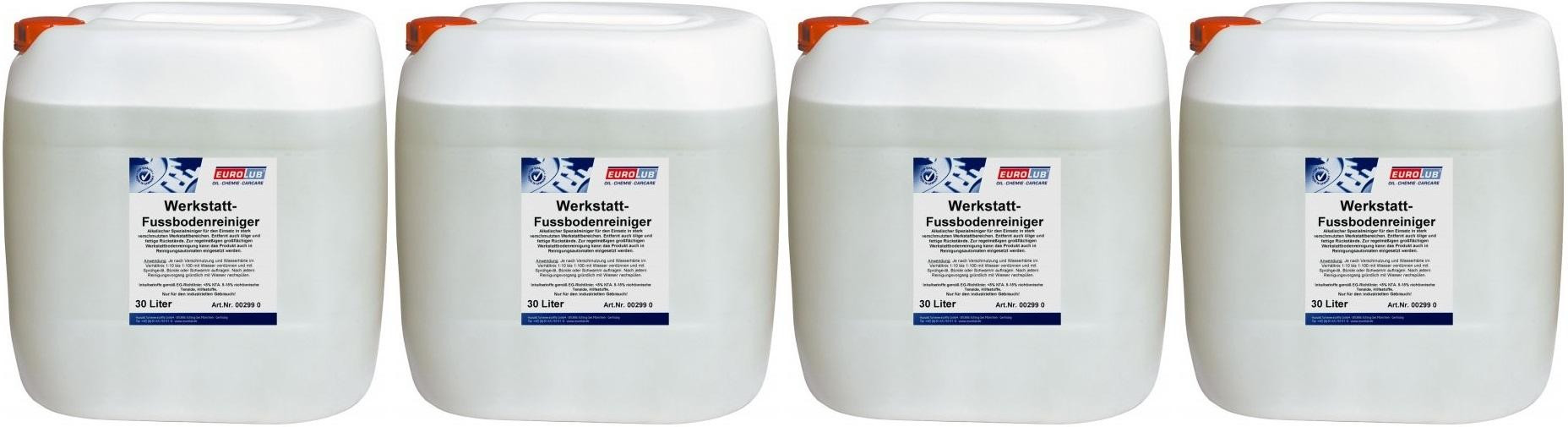 Eurolub Werkstatt Fußbodenreiniger 4x 5 = 20 Liter