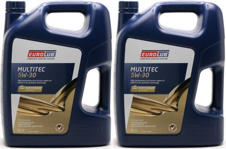 Eurolub Multitec 5W-30 (Ford) Motoröl 2x 5 = 10 Liter