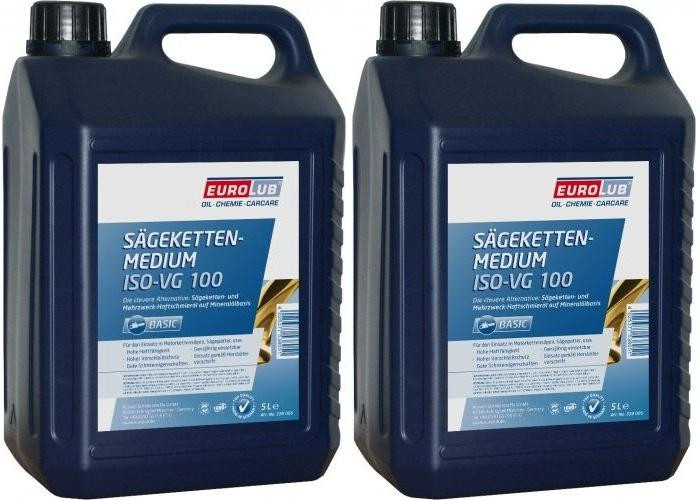 Eurolub Sägekettenmedium 2x 5 = 10 Liter