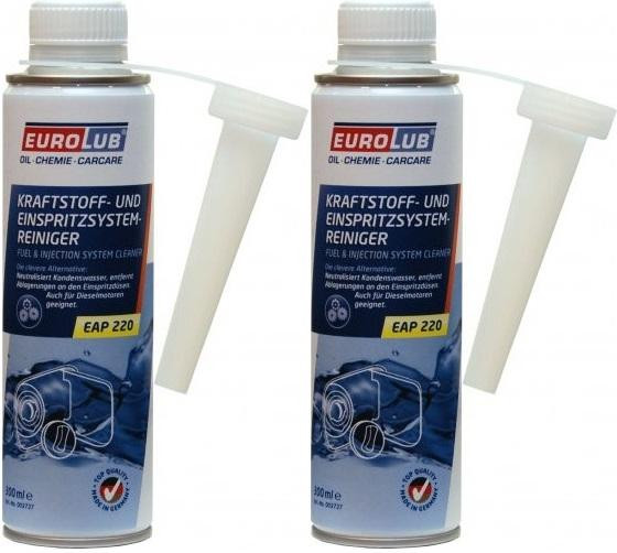 Eurolub Kraftstoff-und Einspritzsystem-Reiniger 2x 300 Milliliter
