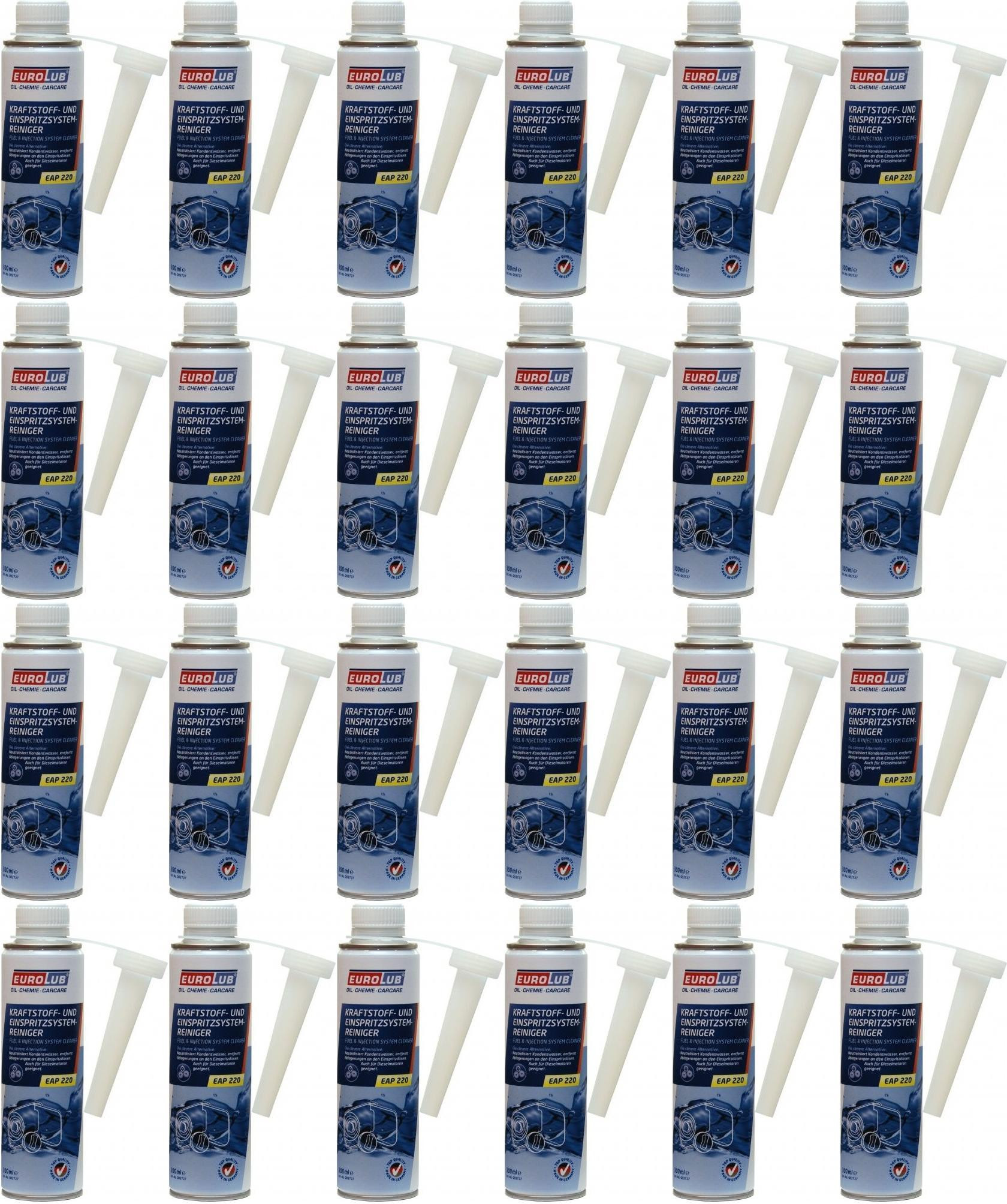 Eurolub Kraftstoff-und Einspritzsystem-Reiniger 24x 300 Milliliter