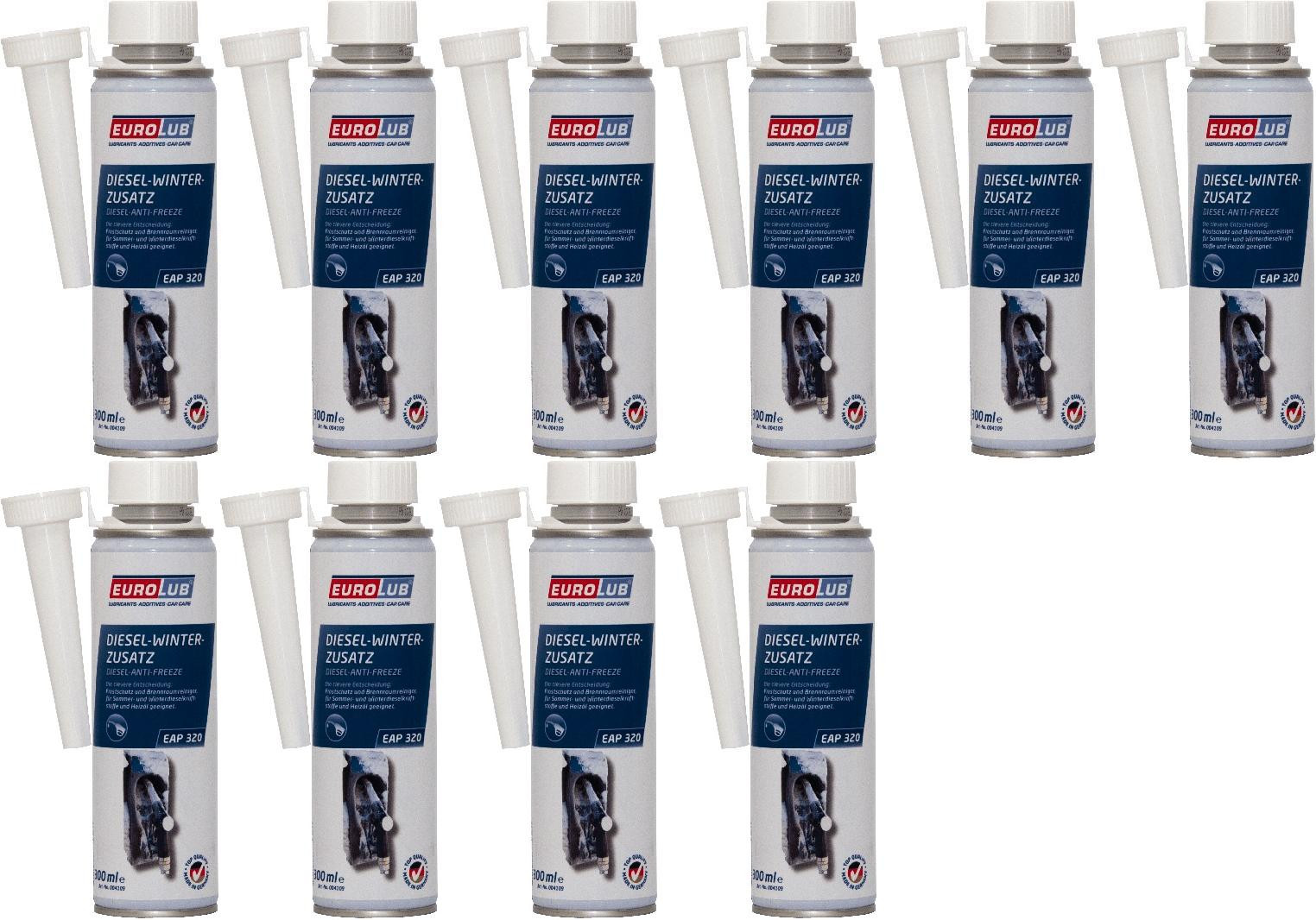 Eurolub Diesel Winterzusatz 10x 300 Milliliter