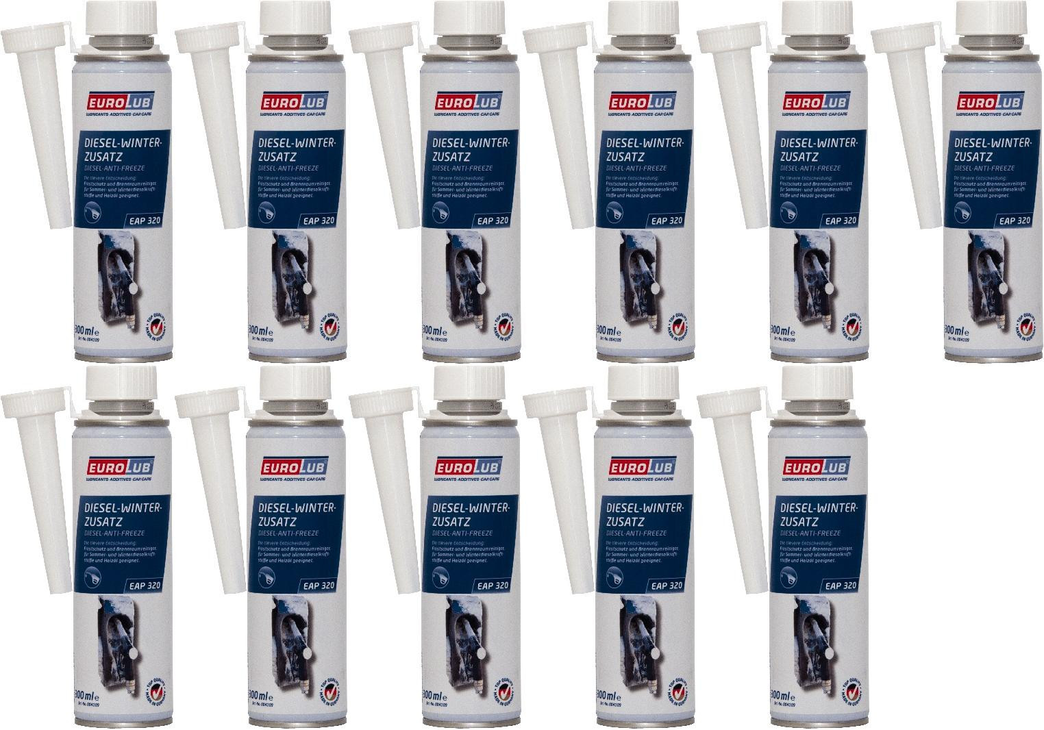 Eurolub Diesel Winterzusatz 11x 300 Milliliter