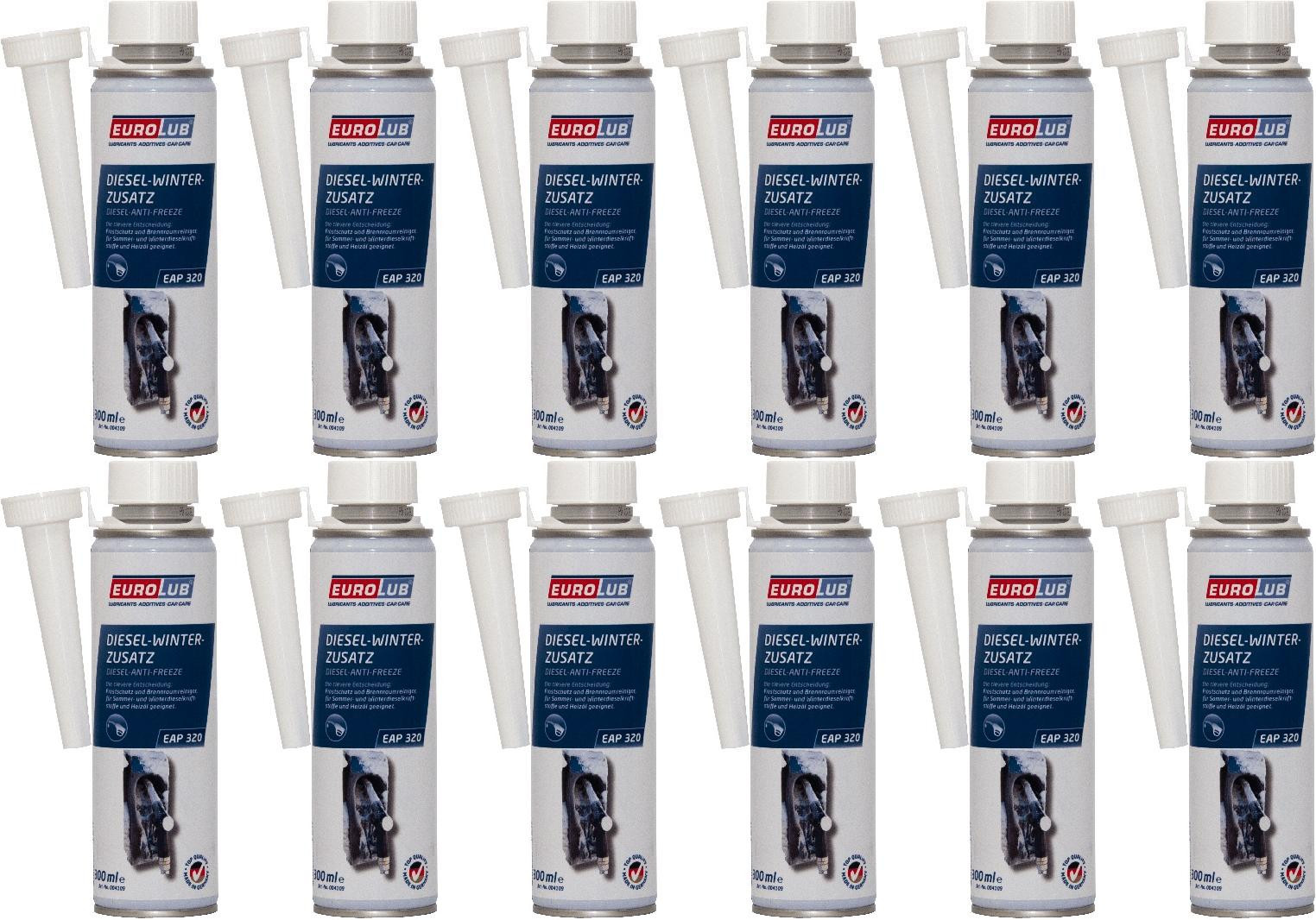 Eurolub Diesel Winterzusatz 12x 300 Milliliter