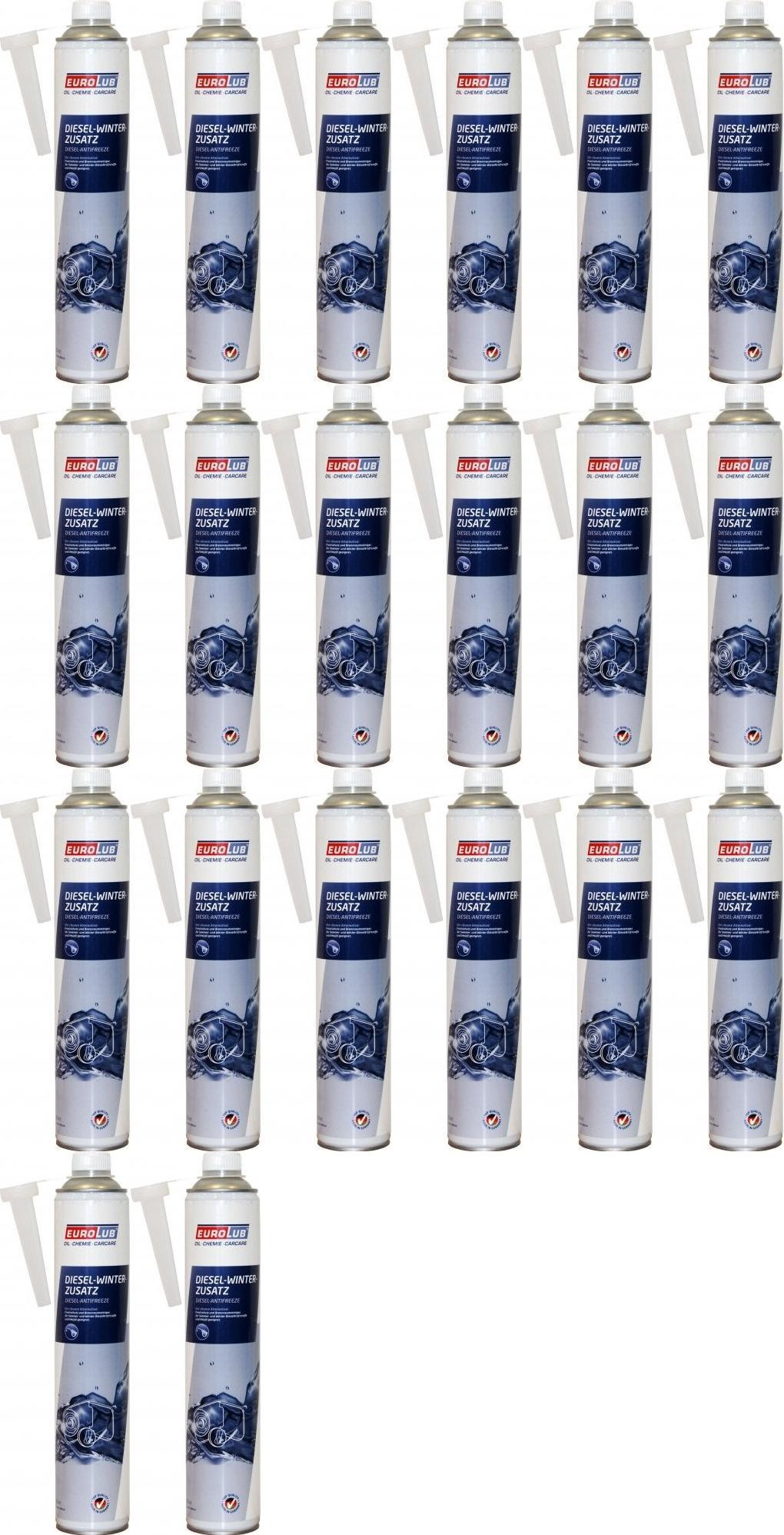 EUROLUB Diesel Winterzusatz 20x 1l = 20 Liter