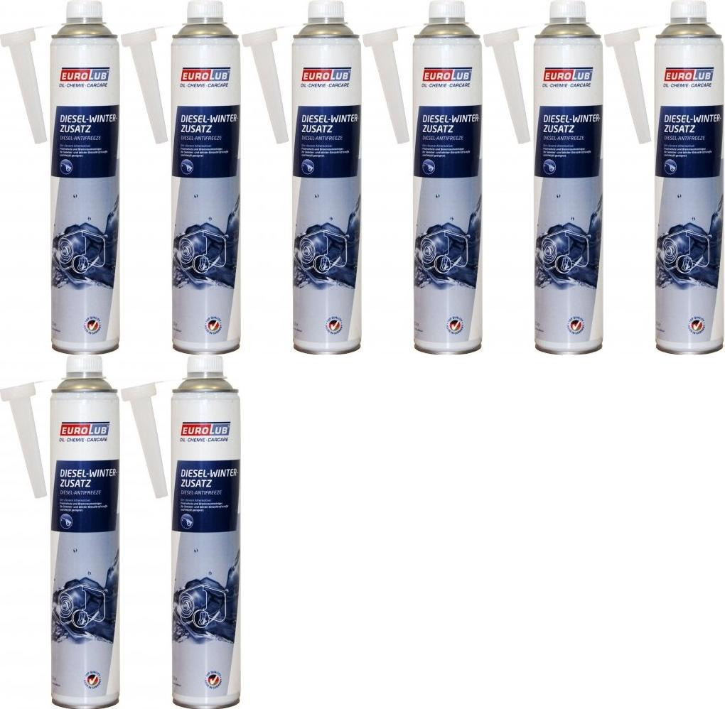 EUROLUB Diesel Winterzusatz 8x 1l = 8 Liter