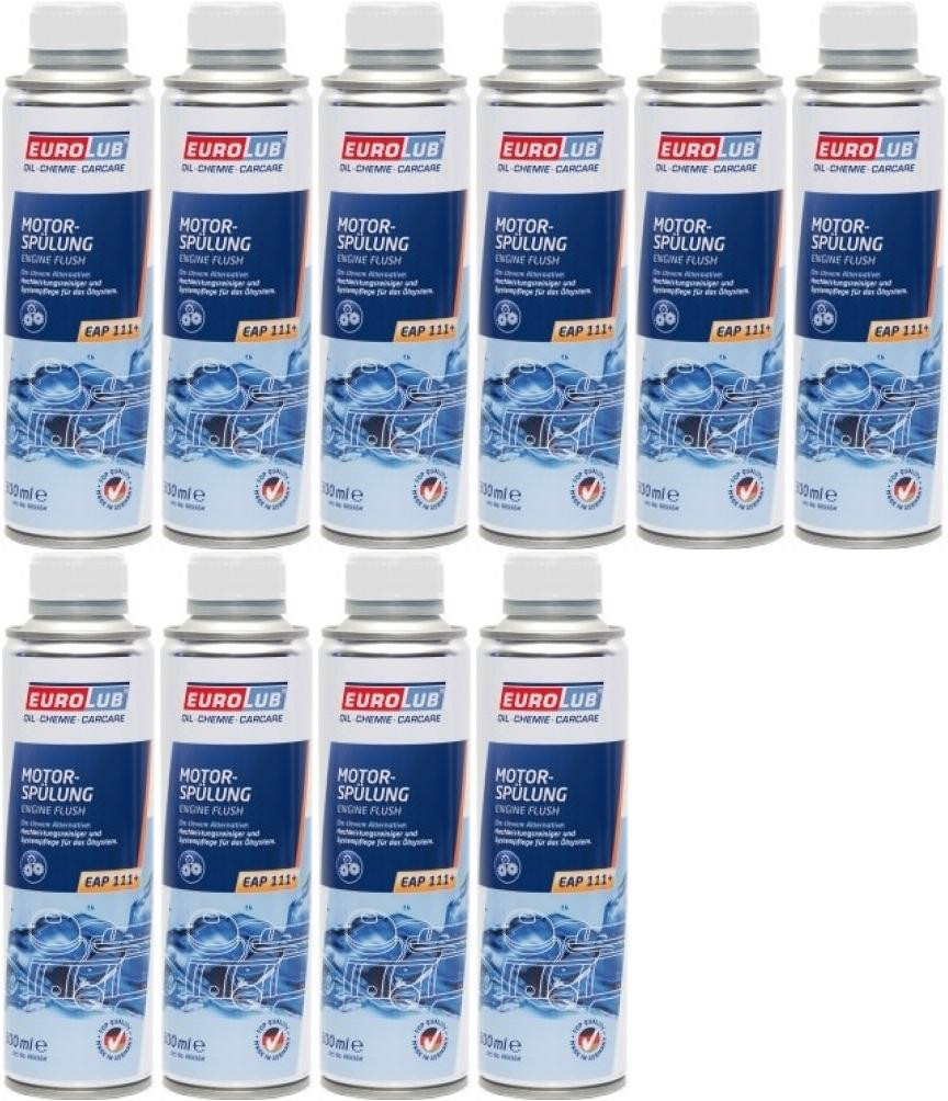 Eurolub EAP 111+ Motorspülung & Getriebespülung 10x 300 Milliliter
