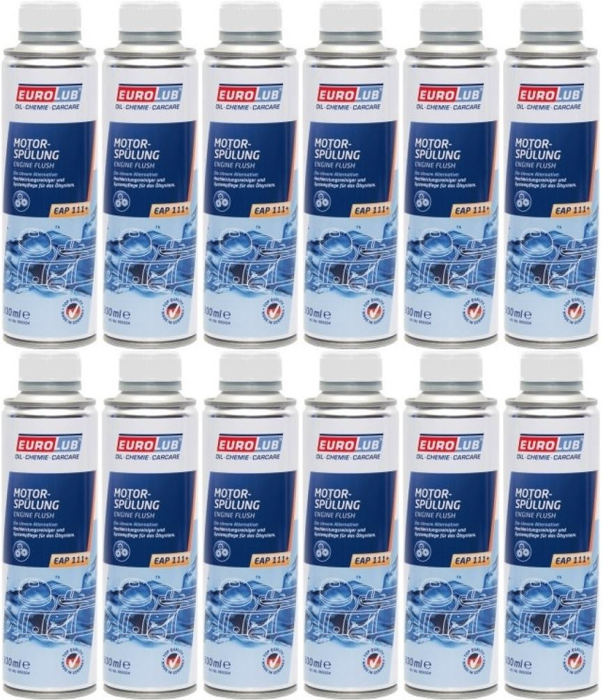 Eurolub EAP 111+ Motorspülung & Getriebespülung 12x 300 Milliliter
