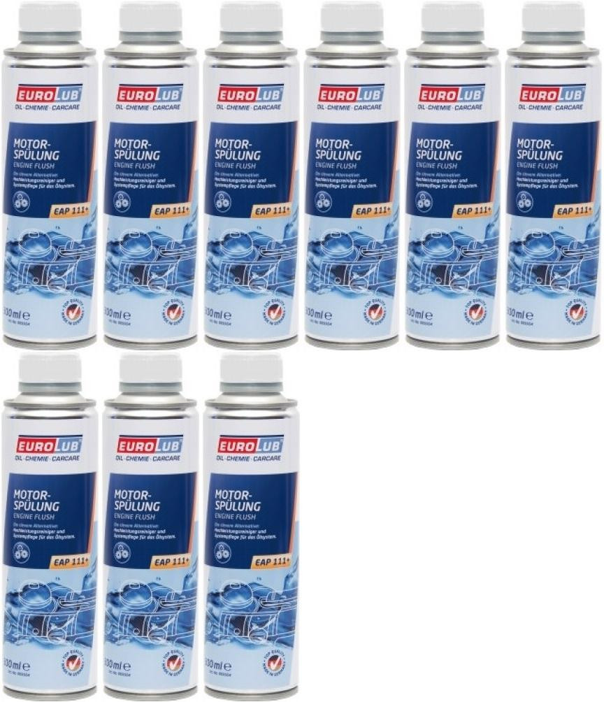 Eurolub EAP 111+ Motorspülung & Getriebespülung 9x 300 Milliliter