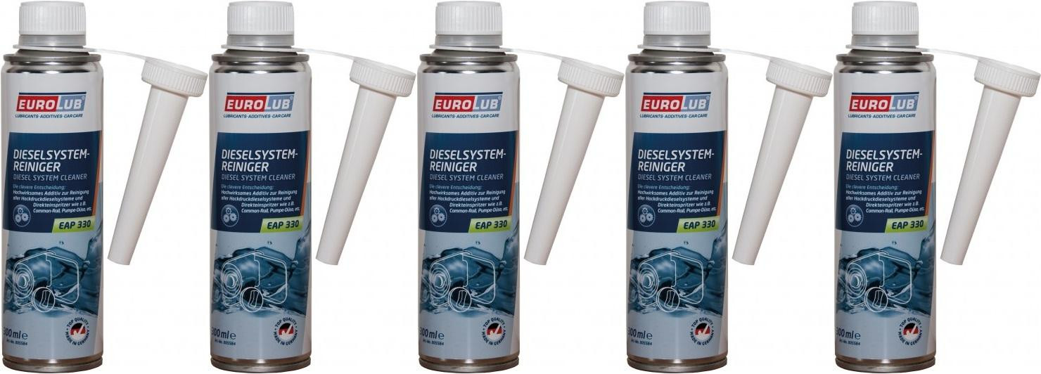 Eurolub EAP 330 Dieselsystemreiniger 5x 300 Milliliter