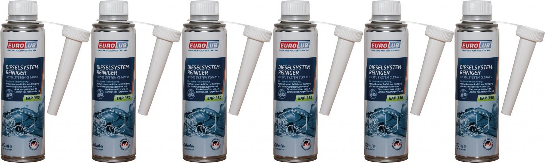 Eurolub EAP 330 Dieselsystemreiniger 6x 300 Milliliter