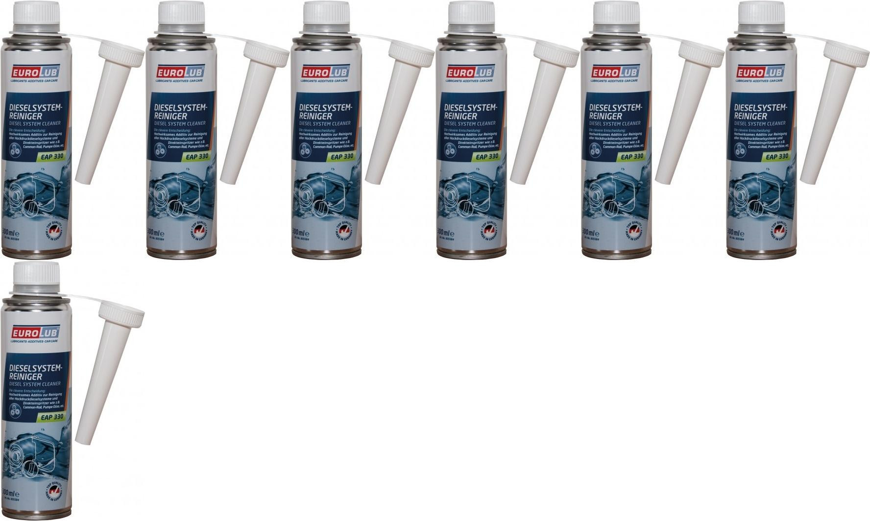 Eurolub EAP 330 Dieselsystemreiniger 7x 300 Milliliter