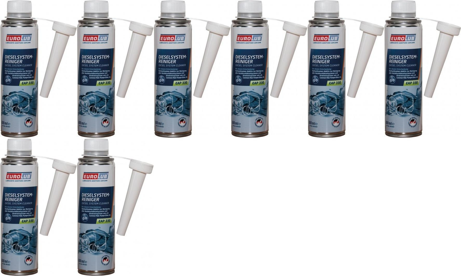 Eurolub EAP 330 Dieselsystemreiniger 8x 300 Milliliter