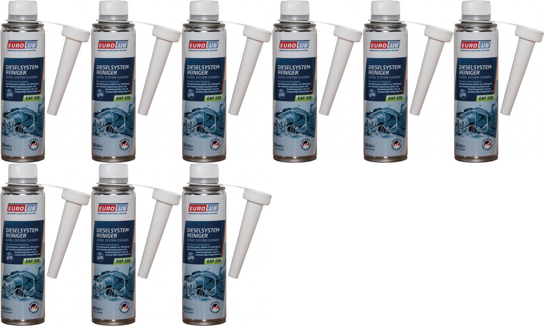 Eurolub EAP 330 Dieselsystemreiniger 9x 300 Milliliter
