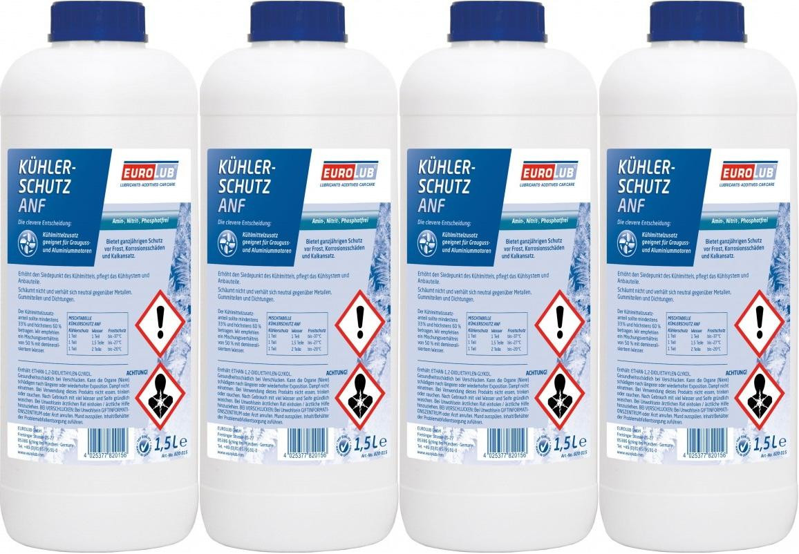 Eurolub Kühlerfrostschutz ANF Konzentrat 4 x 1,5 = 6 Liter