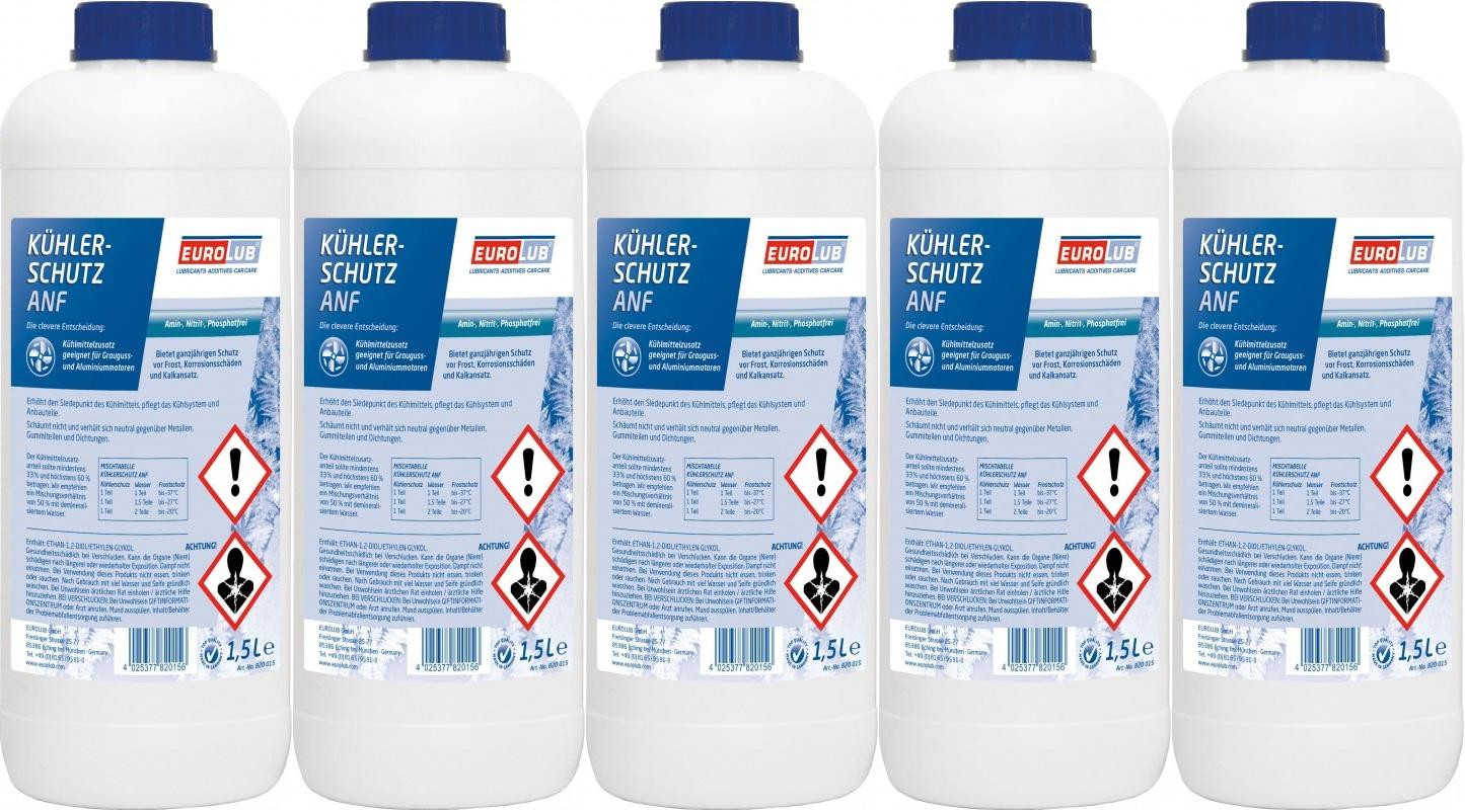 Eurolub Kühlerfrostschutz ANF Konzentrat 5 x 1,5 = 7,5 Liter