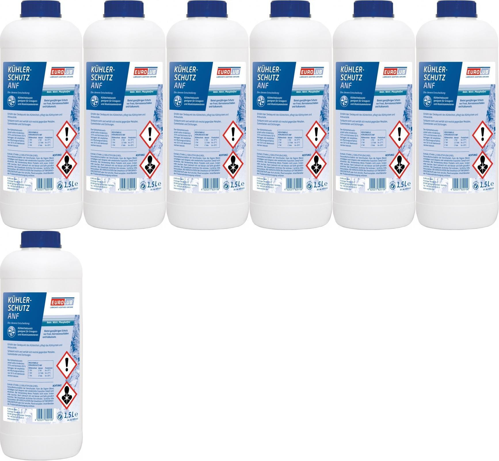 Eurolub Kühlerfrostschutz ANF Konzentrat 7 x 1,5 = 10,5 Liter