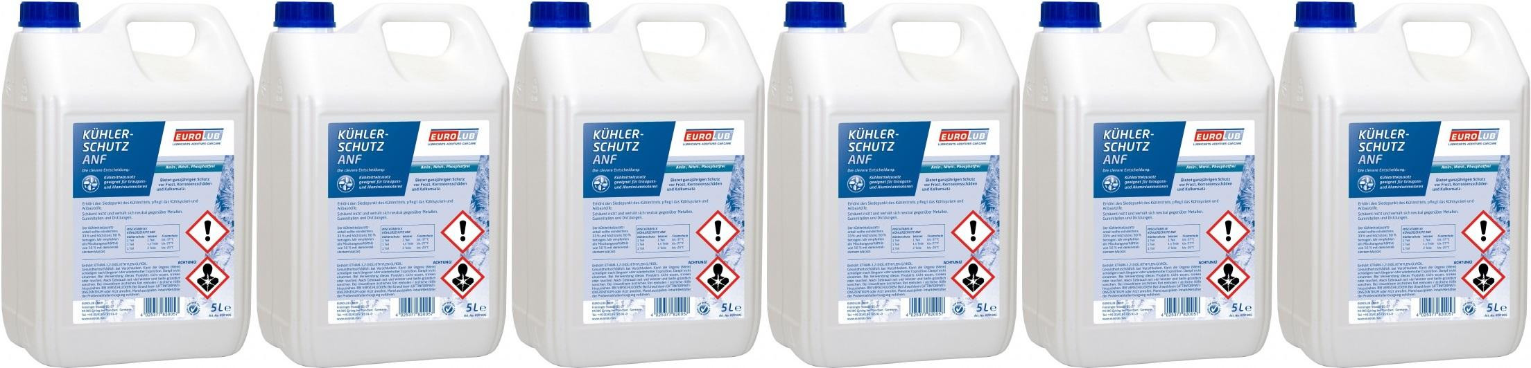 Eurolub Kühlerfrostschutz ANF Konzentrat 6x 5 = 30 Liter