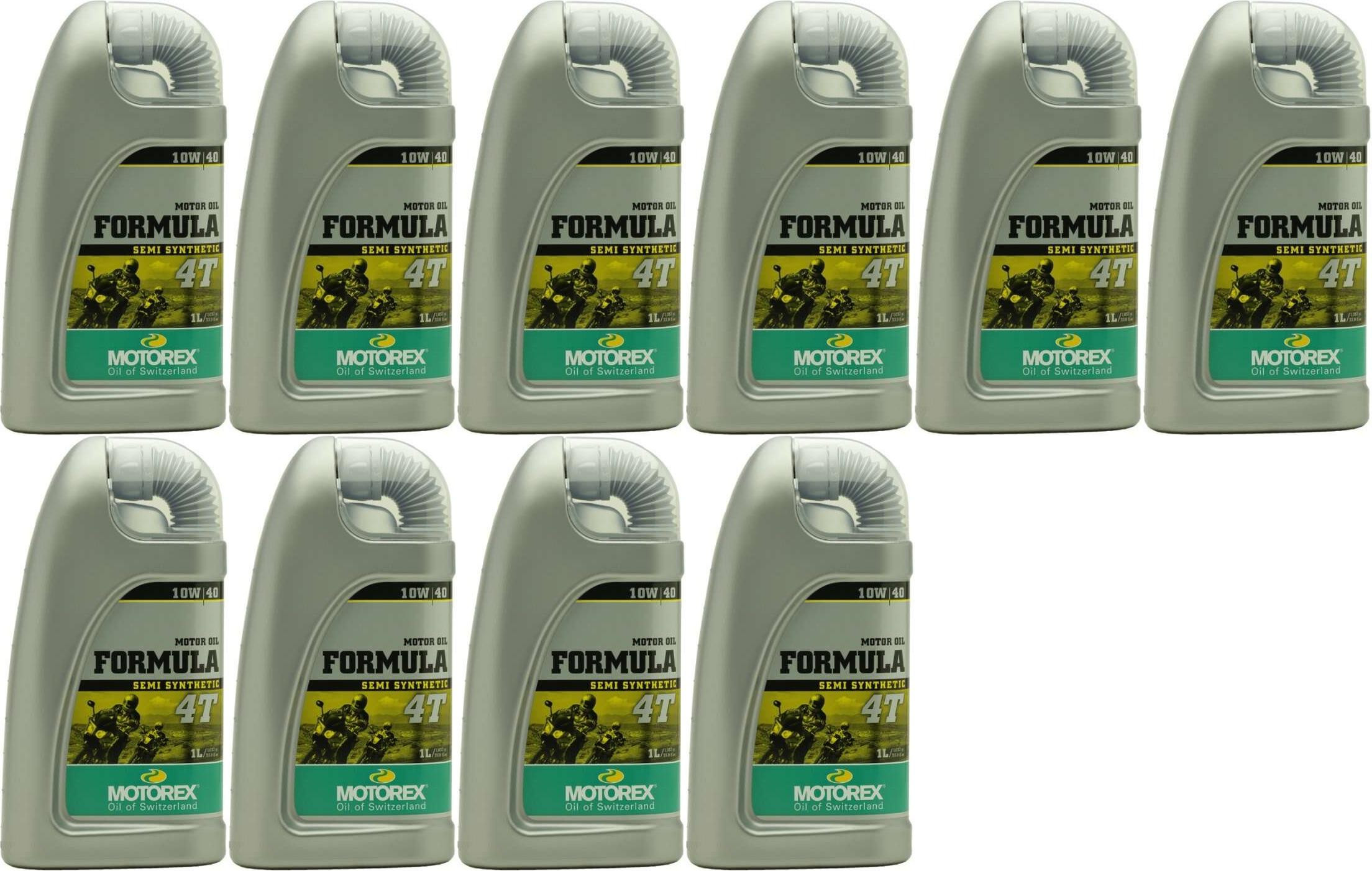 MOTOREX 4T Formula SAE 10W-40 Motorrad Motoröl 10x 1l = 10 Liter