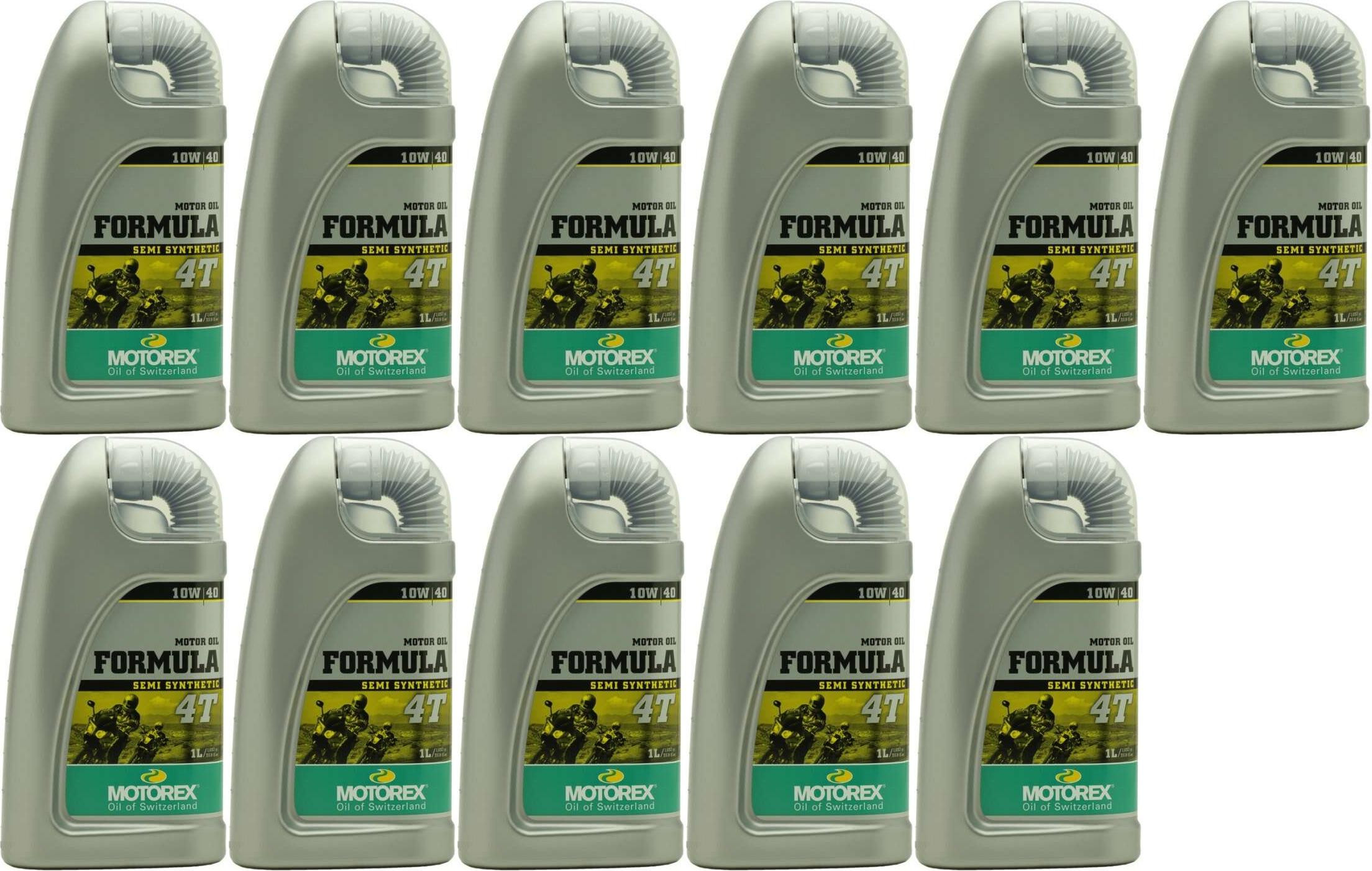 MOTOREX 4T Formula SAE 10W-40 Motorrad Motoröl 11x 1l = 11 Liter