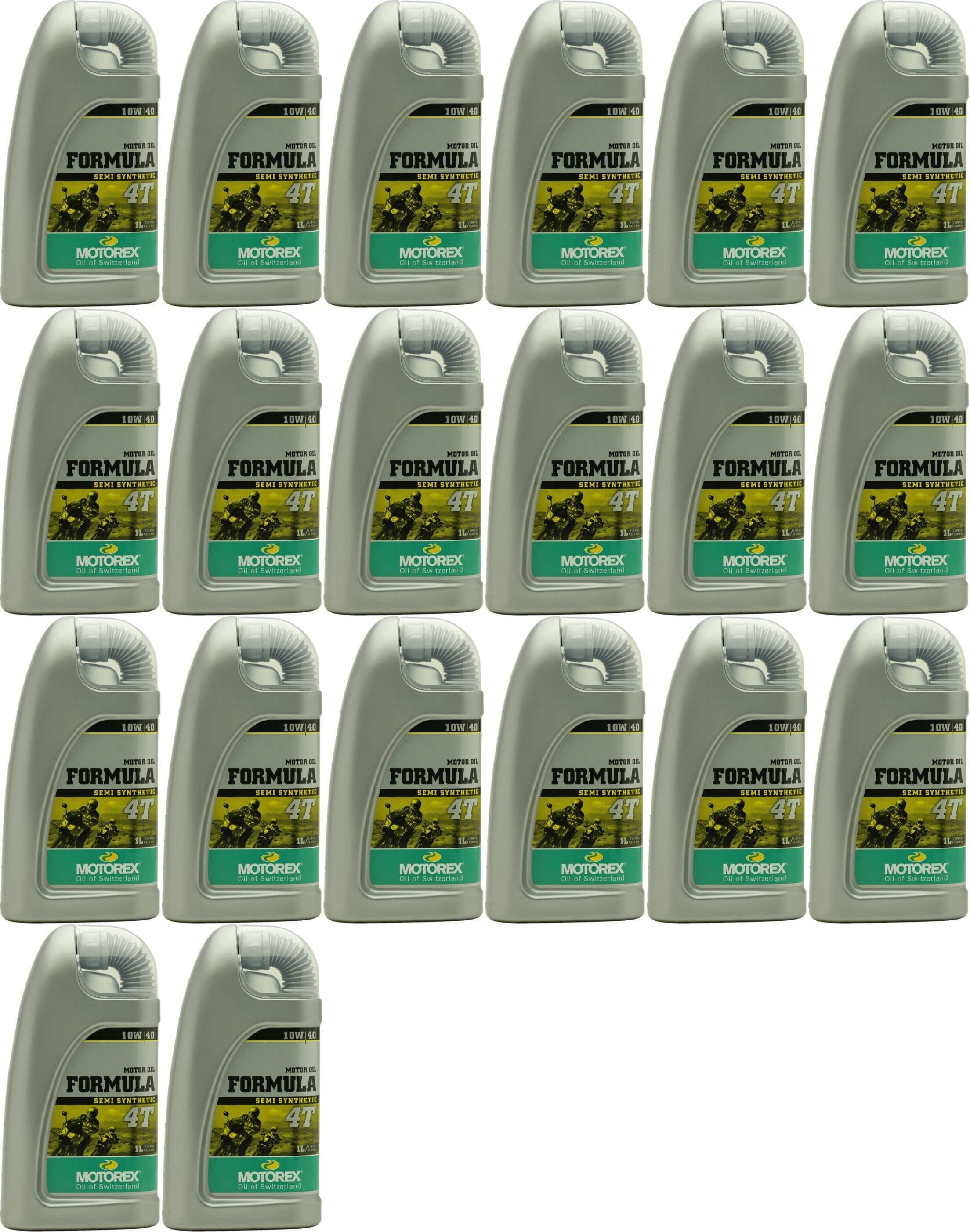 MOTOREX 4T Formula SAE 10W-40 Motorrad Motoröl 20x 1l = 20 Liter